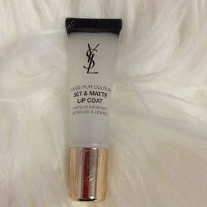 Yves St Laurent set & matte lip coat